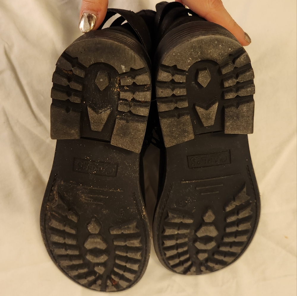 Faux Leather Moto Bootie - Picture 5 of 6